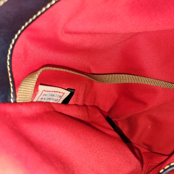 Dooney and Bourke Chelsea Navy Florentine Shopper tote - Picture 2 of 7